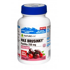 Swiss NatureVia Max Brusinky 36 pastilek