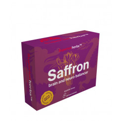 Superionherbs Saffron brain and neuro balancer 60 kapslí
