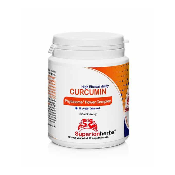 Superionherbs Curcumin Phytosome 90 kapslí