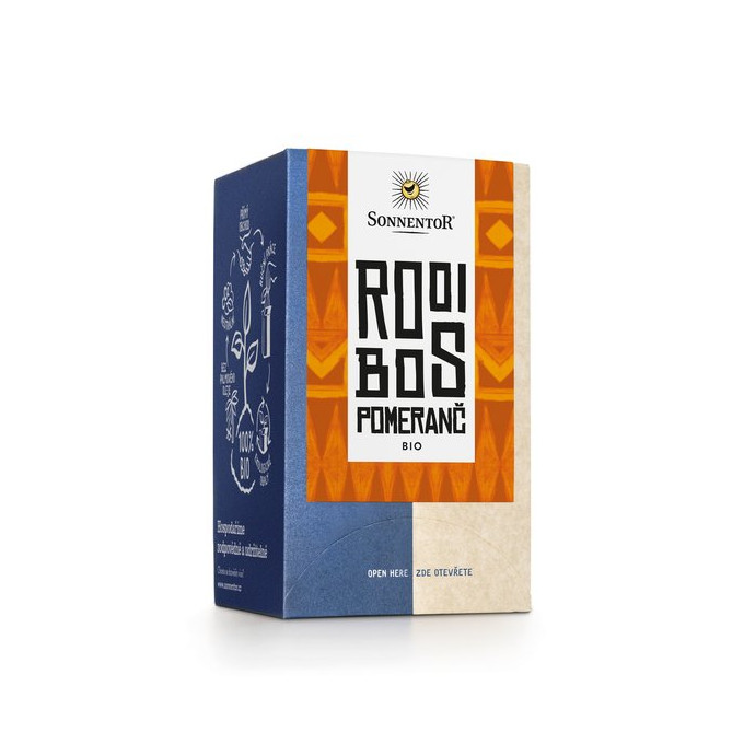 Sonnentor Rooibos - pomaranč bio 18 sáčkov