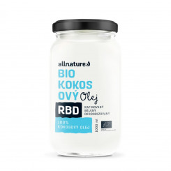 Allnature RBD Kokosový olej BIO - bez vône 1000 ml