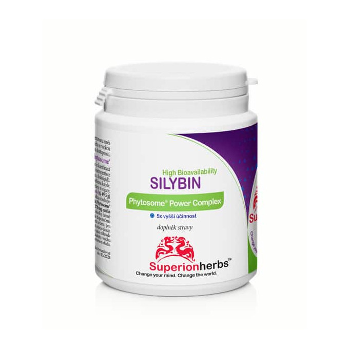 Superionherbs Silybin Phytosome 90 kapsúl