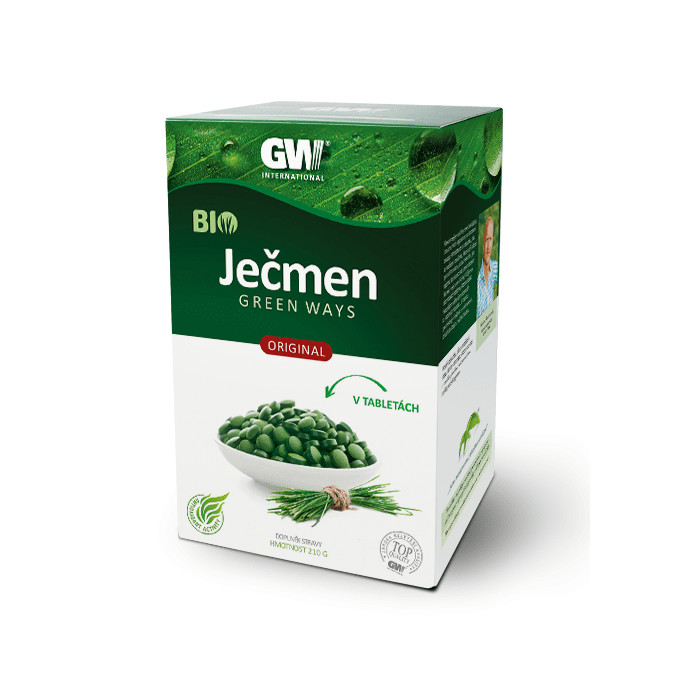 Green Ways Ječmen v tabletách 210 g