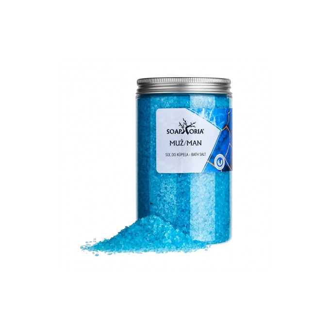 Soaphoria Muž - soľná zmes do kúpeľa 500 g