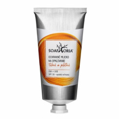 Soaphoria Ochranné telové a pleťové mlieko na opaľovanie s SPF 30 - vysoká ochrana 75 ml