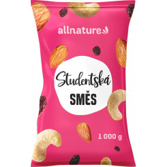 Allnature Študentská zmes 1000 g