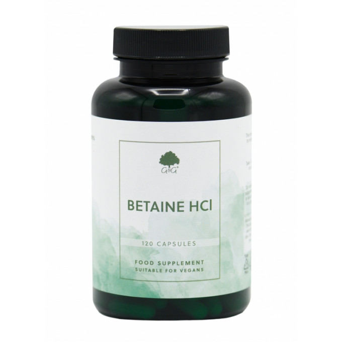 G&G Vitamins Betain HCL 120 kapsúl