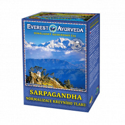 Everest Ayurveda Sarpagandha - Normalizácia krvného tlaku 100 g sypaného čaju