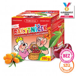 Terezia Company Rakytníček multivitamínové želatínky s rakytníkom- Višňa 70ks