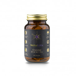 NaturLabs Zinok a selén chelátové + meď 60 kapsúl