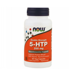 NOW Foods 5-HTP, 200 mg, 60 rastlinných kapsúl