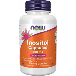 NOW Foods Inositol 500mg 100 kapsúl