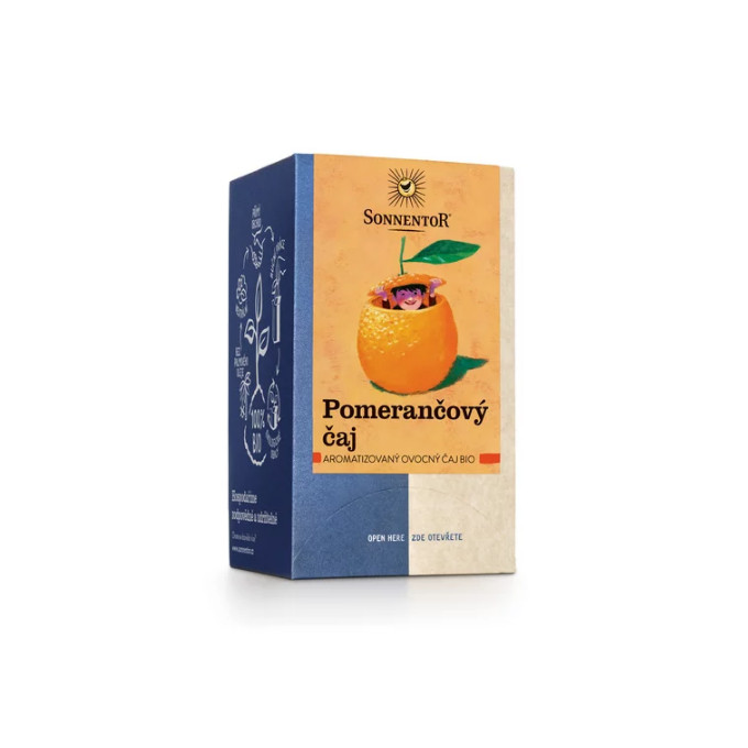 Sonnentor Pomarančový čaj BIO- porciovaný dvojkomorový 18 sáčkov