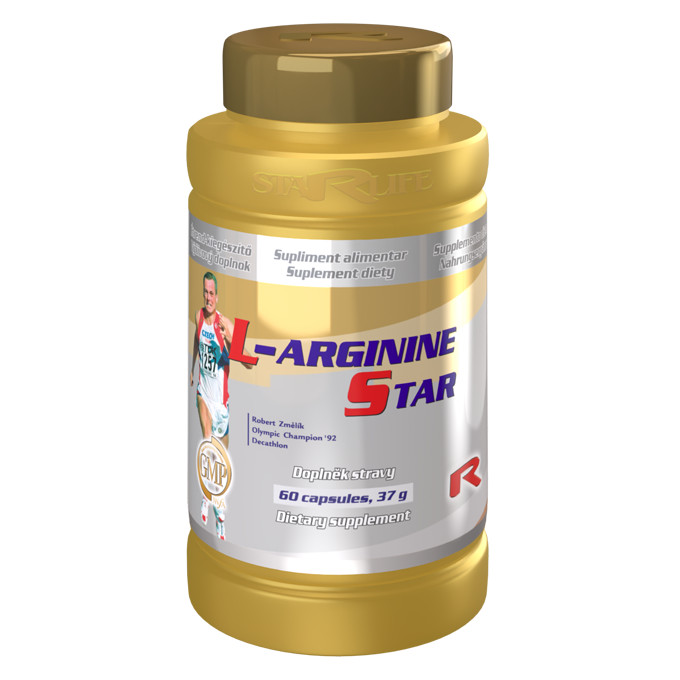 Starlife L-ARGININE STAR 60 kapsúl