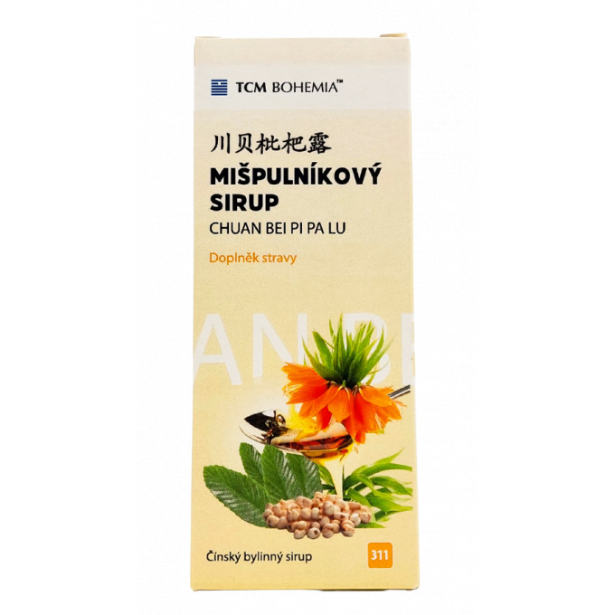 TCM Bohemia Mišpulníkový sirup 120 ml