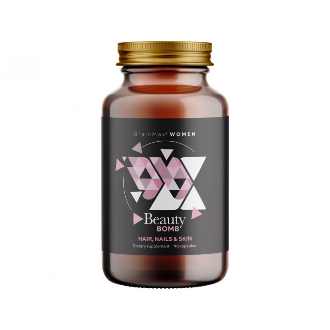 BrainMax Women beauty bômb - vlasy, nechty, pleť 90 rastlinných kapsúl