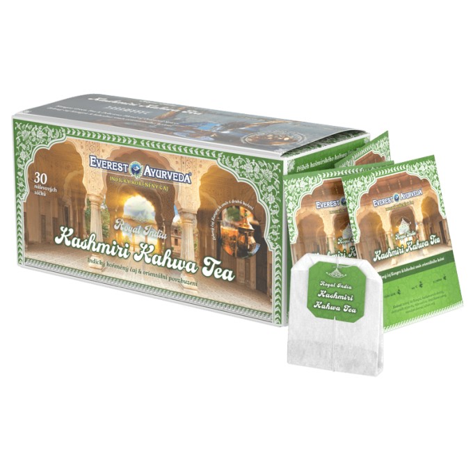 Everest Ayurveda Royal Kashmiri Kahwa čaj 30 sáčkov