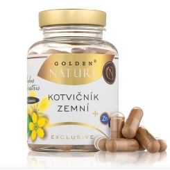 Golden Nature Kotvičník zemný + Zinok + Selén 100 cps.