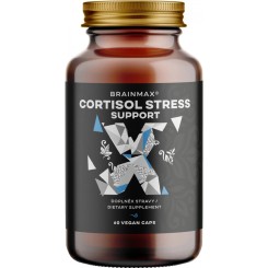 BrainMax Cortisol Stress Support 60 rastlinných kapsúl