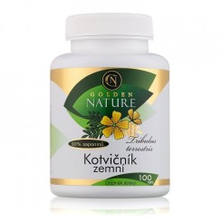 Golden Nature Kotvičník zemný 90% saponínu 100 cps