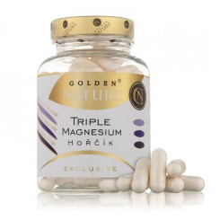 Golden Nature Exclusive Triple Magnesium (Horčík) 100 cps.
