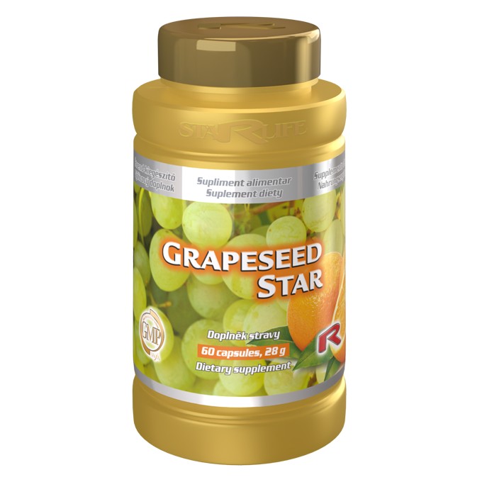 Starlife GRAPESEED STAR 60 kapsúl