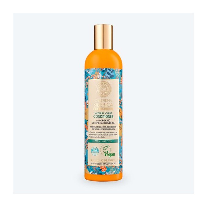 Natura Siberica Rakytníkový balzam pre všetky typy vlasov 400 ml