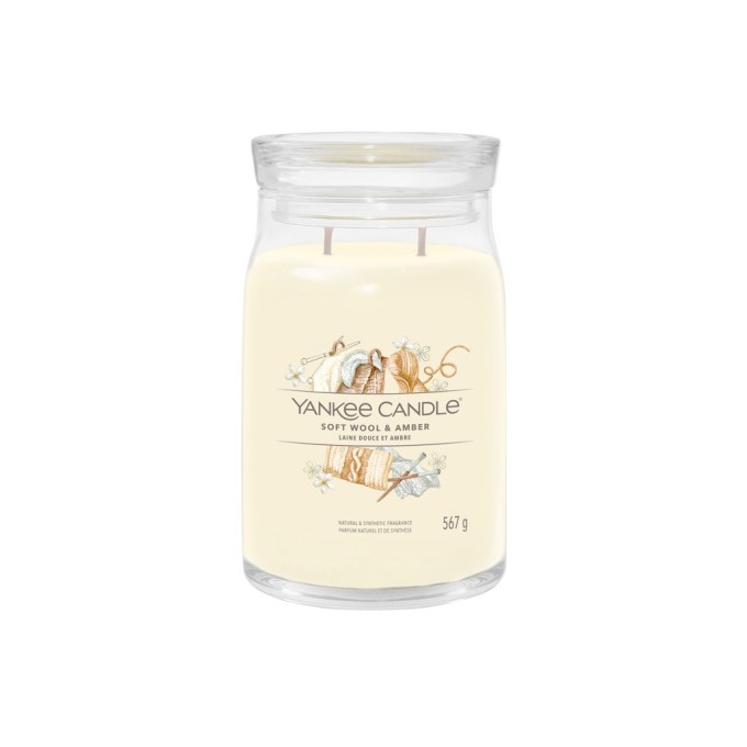 Yankee Candle Signature Soft Wool & Amber 567 g
