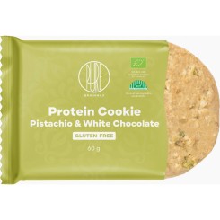 BrainMax Pure Protein Cookie - Pistácie a Biela čokoláda BIO 60 g