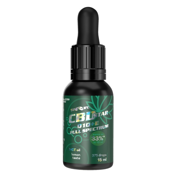 Starlife CBD STAR Q10+E, 33% 15 ml
