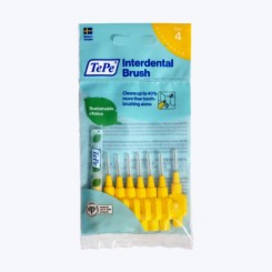 TePe Original medzizubné kefky z bioplastu 0,7 mm, žlté 8 ks
