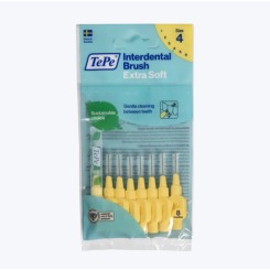 TePe Extra soft medzizubné kefky 0,7 mm, svetlo žlté 8 ks