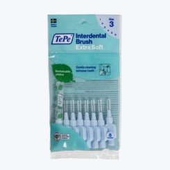 TePe Extra soft medzizubné kefky 0,6 mm, svetlo modré 8 ks