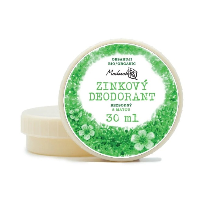 Medarek Zinkový dezodorant sladká mäta 30 ml
