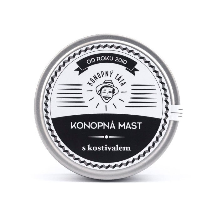 Konopný táta Konopná masť s kostihojom 200 ml