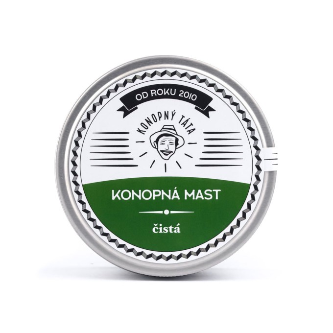 Konopný táta Konopná masť čistá 200 ml