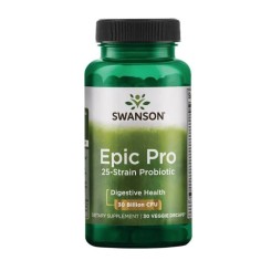 Swanson Epic Pro probiotiká 25 kmeňov 30 mld CFU 30 kapsúl