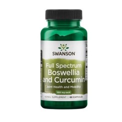 Swanson Full Spectrum Boswellia s Kurkumínom 60 kapsúl