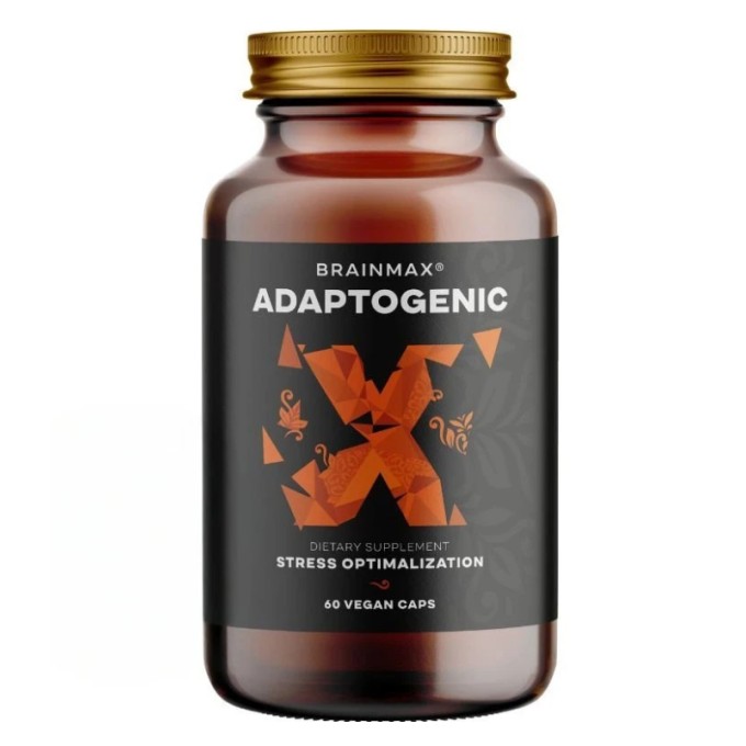 BrainMax Adaptogenic 60 rastlinných kapsúl BrainMax Adaptogenic 60 rastlinných kapsúl