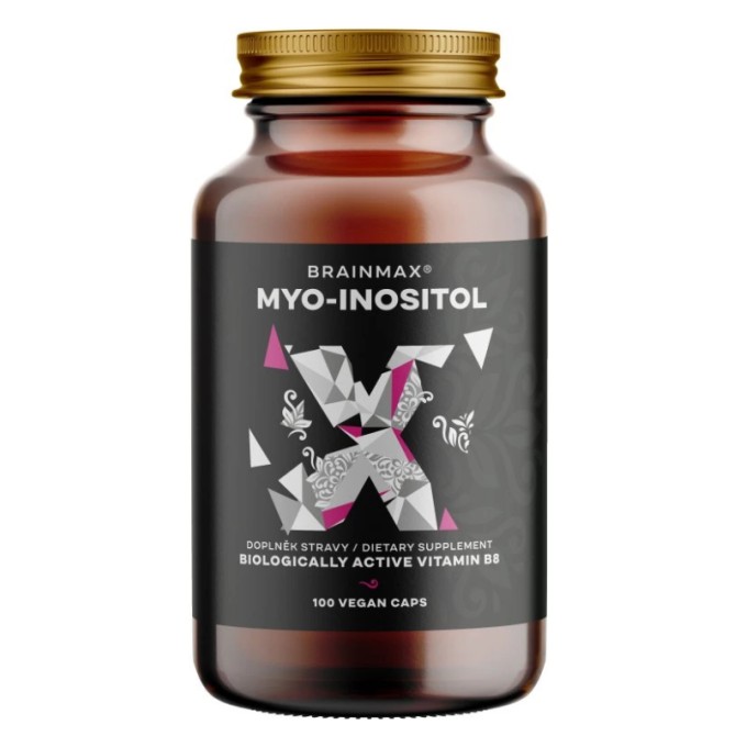 BrainMax Myo-Inositol 500 mg 100 rastlinných kapsúl