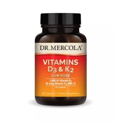 Dr. Mercola Vitamín D3 1000 IU + K2 30 kapsúl