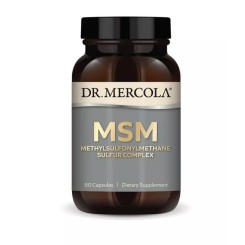 Dr. Mercola MSM, organický komplex síry 1000 mg, 60 kapsúl