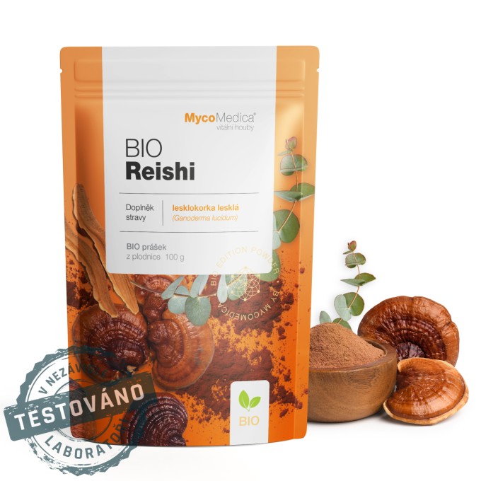 MycoMedica BIO Reishi prášok 100 g