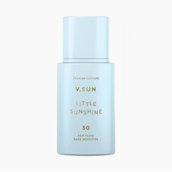 V. SUN Opaľovací fluid na tvár SPF 50 bez parfumácie 30 ml