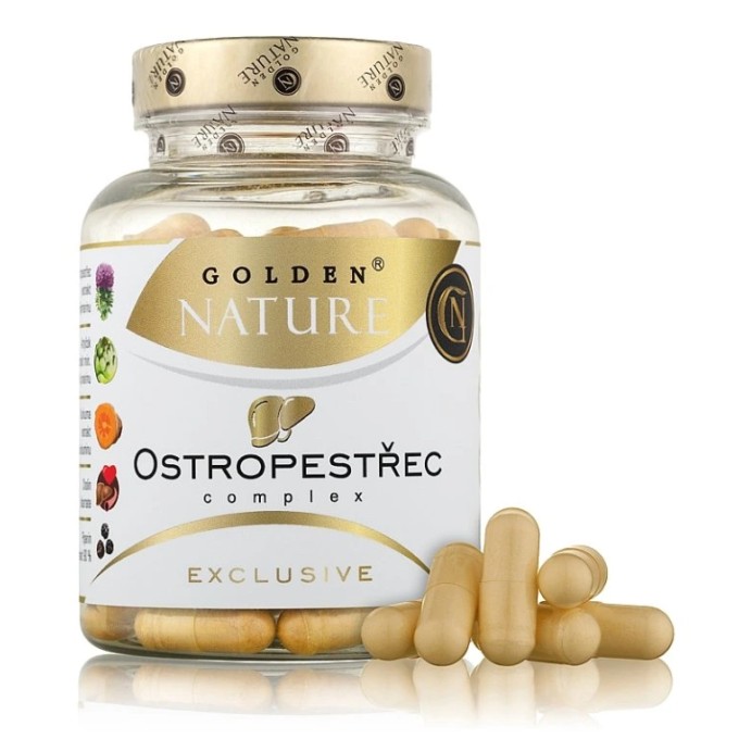Golden Nature Exclusive Pestrec mariánsky complex 100 kapsúl