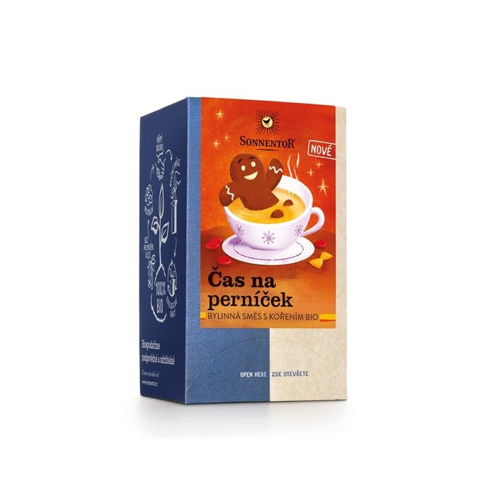 Sonnentor Čas na perníček BIO 18 sáčkov