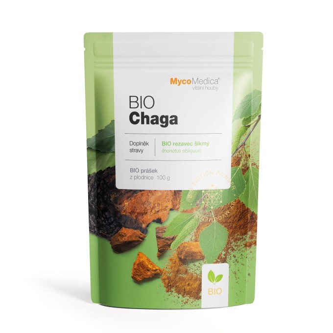 MycoMedica BIO Chaga prášok 100 g