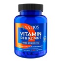 Natios Vitamín D3 & K2 5000 IU & 200 mcg 100 kapsúl