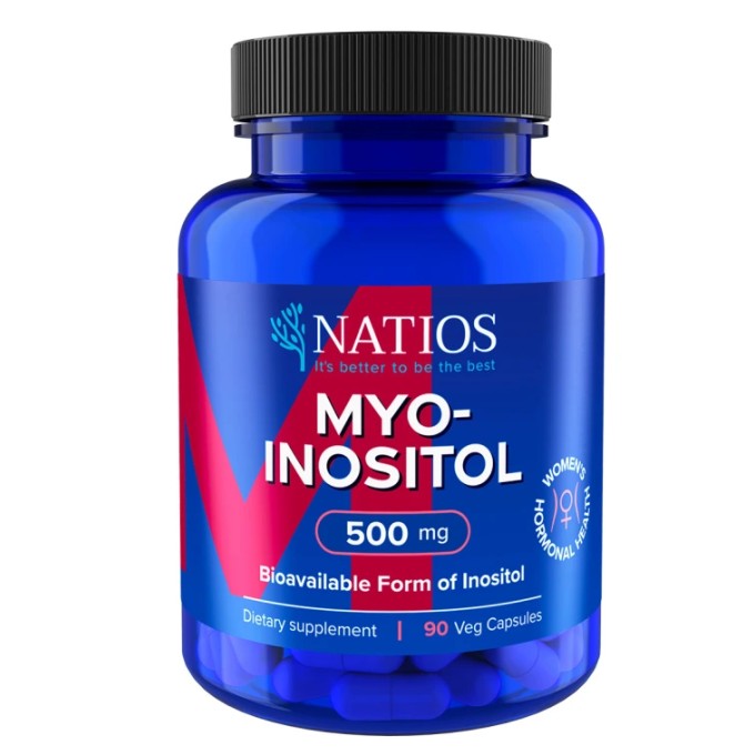Natios Myo-Inositol 500 mg 90 vegánskych kapsúl