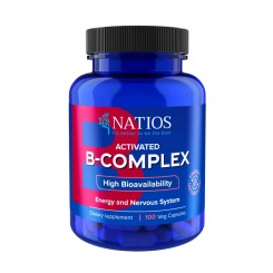 Natios Activated B-Complex 100 vegánskych kapsúl